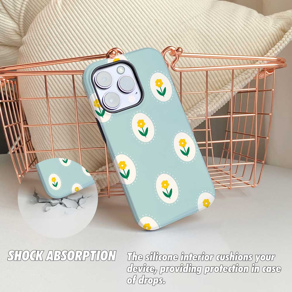 Eggs Shape Flowers - iPhone Case - Joylife Case