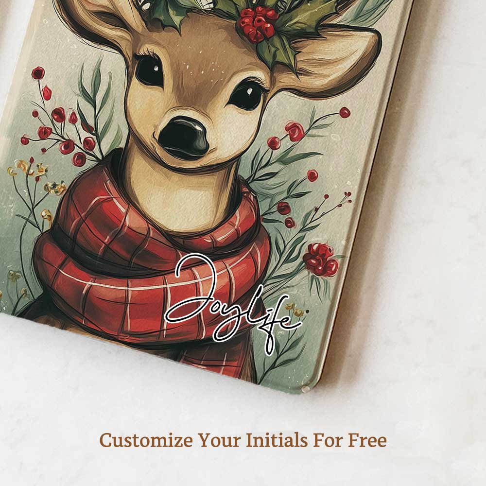 Festive Fawn Kindle Case