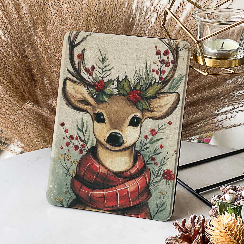 Festive Fawn Kindle Case