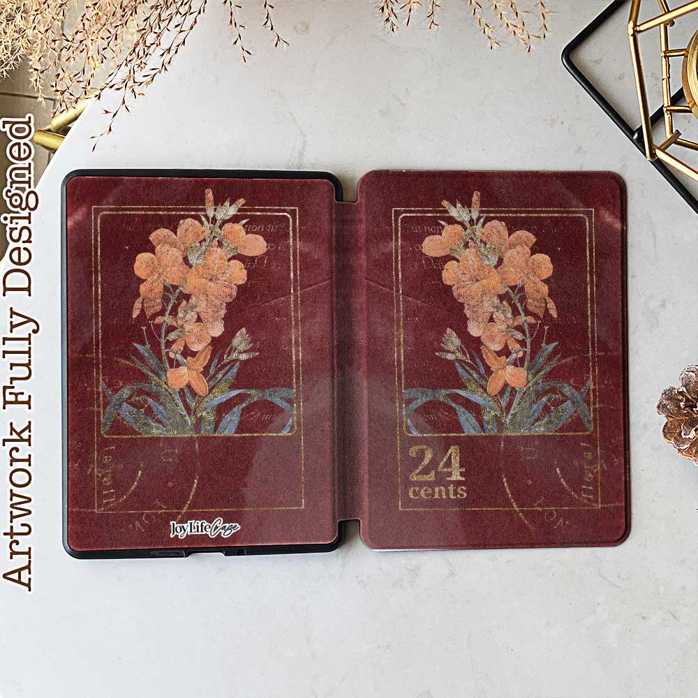 Floral Post - Kindle Case - Joylife Case