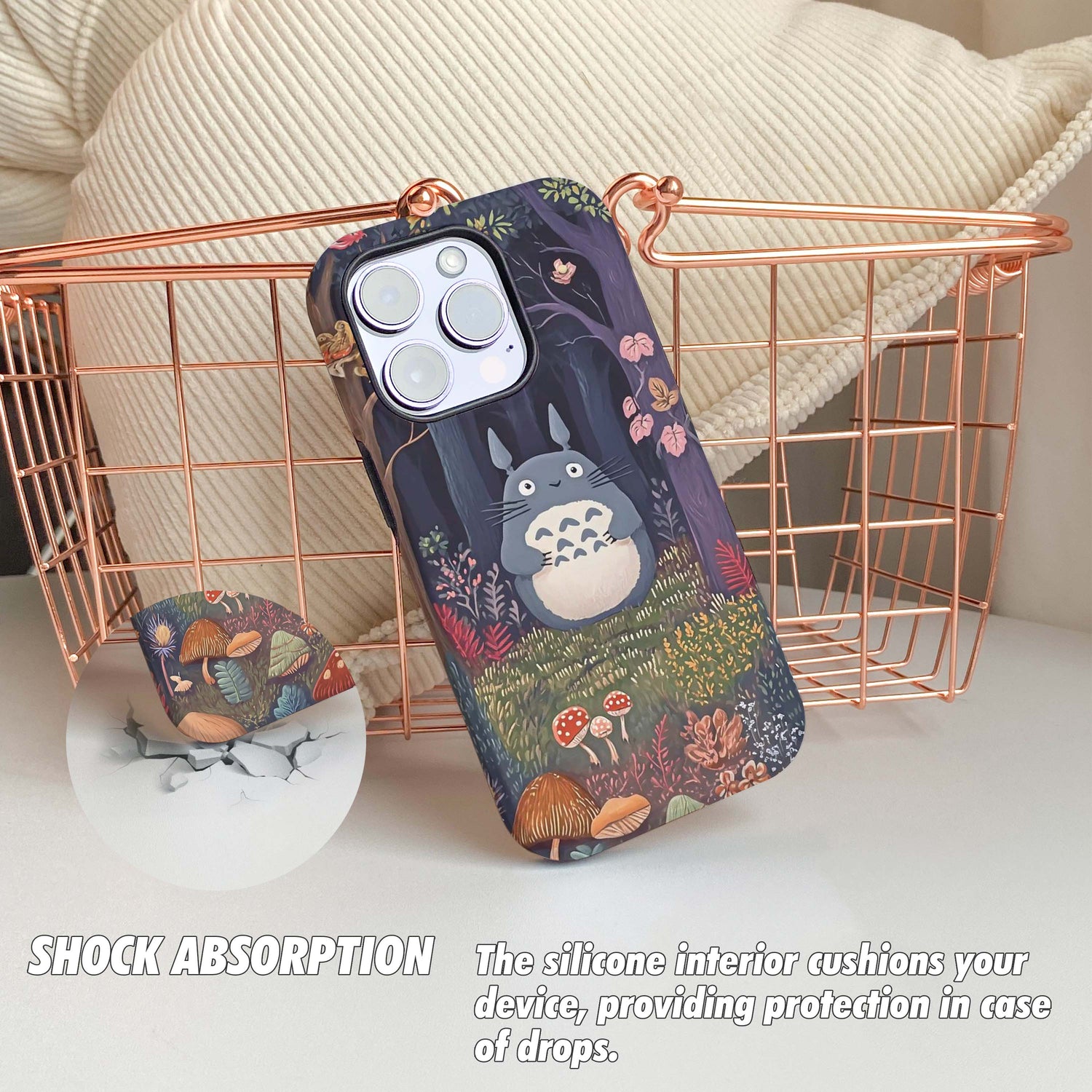 Forest Totoro - iPhone Case