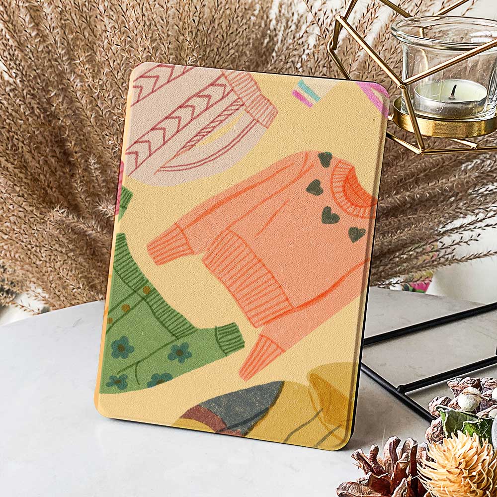 Geometric Comfort Kindle Case