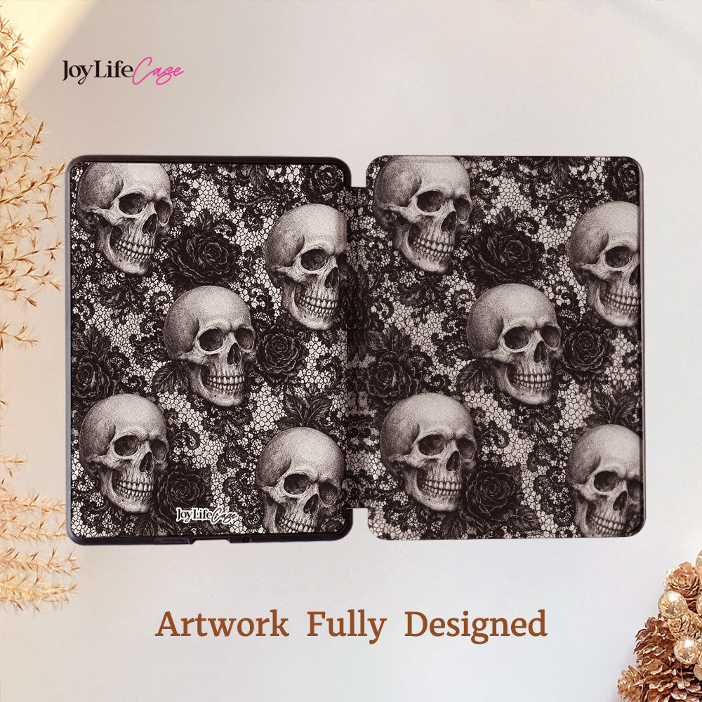Gothic Skull Garden - Kindle Case