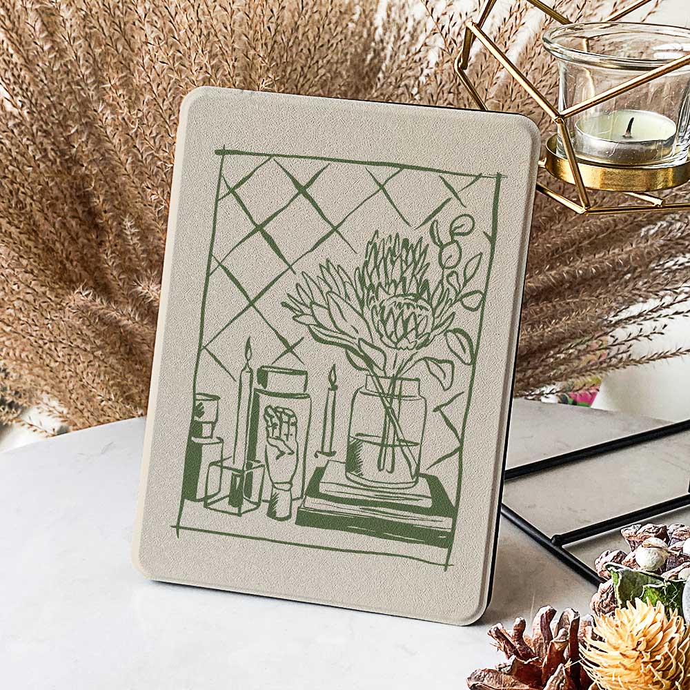 Green Sketch - Kindle Case - Joylife Case
