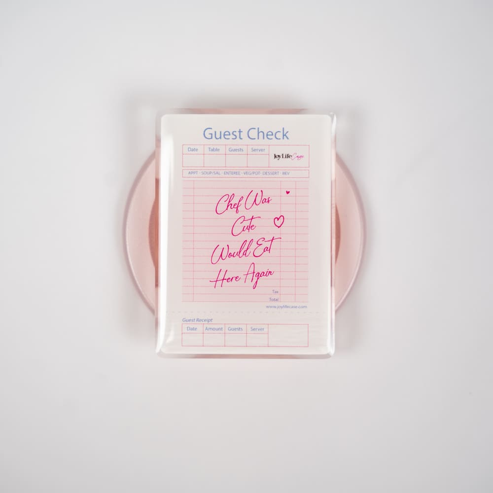 Guest Check Phone Grip