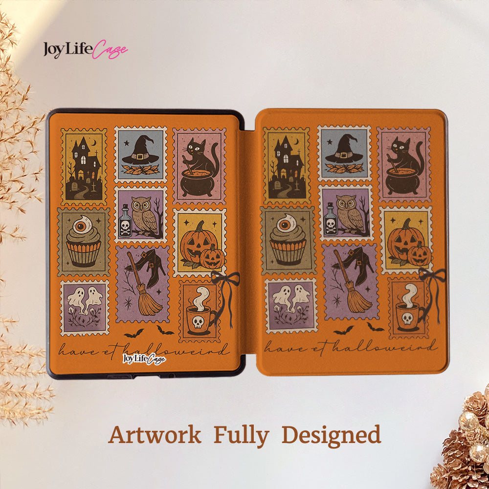 Halloween Stamps Kindle Case