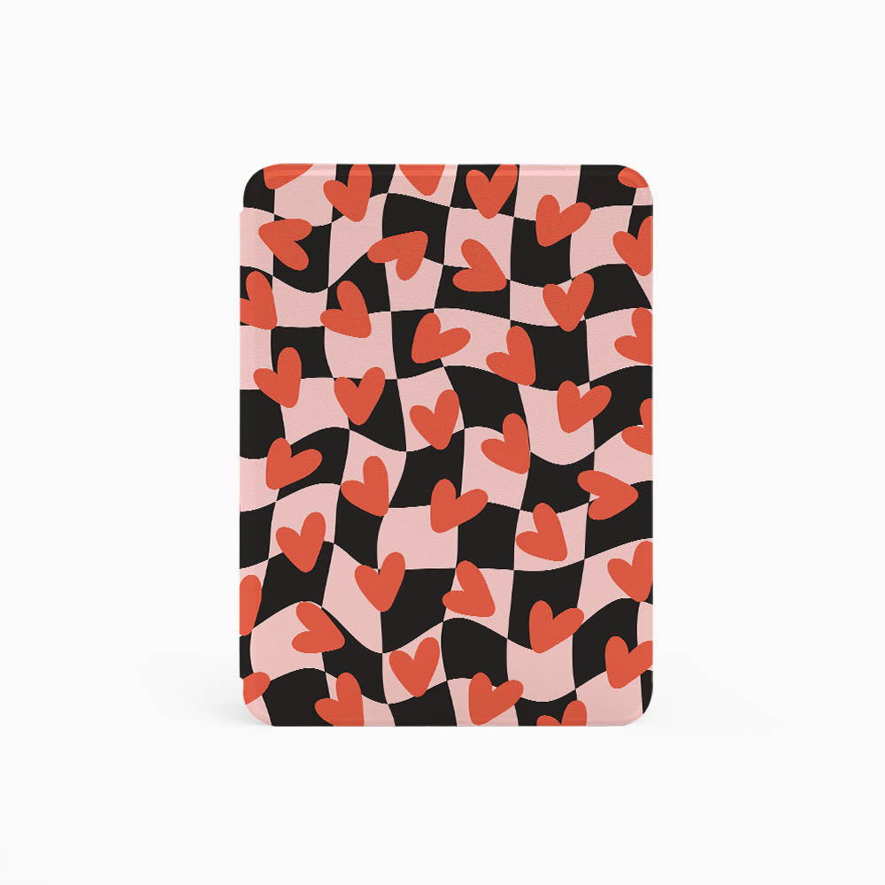 Heartfelt Grid Kindle Case