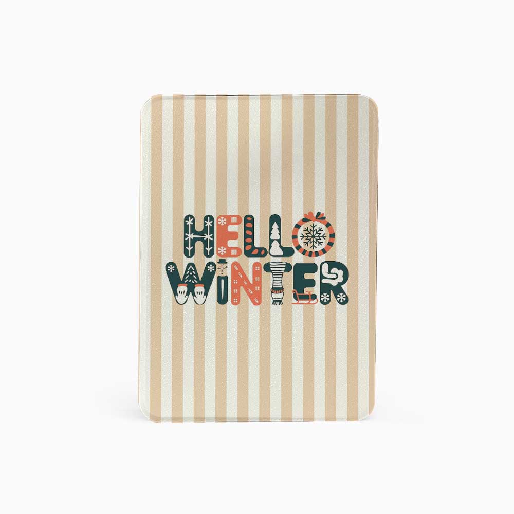 Hello Winter Kindle Case