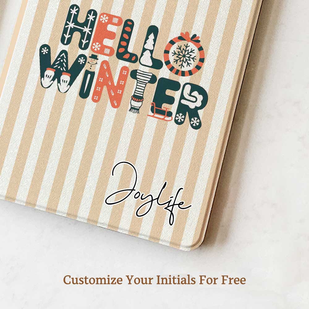 Hello Winter Kindle Case