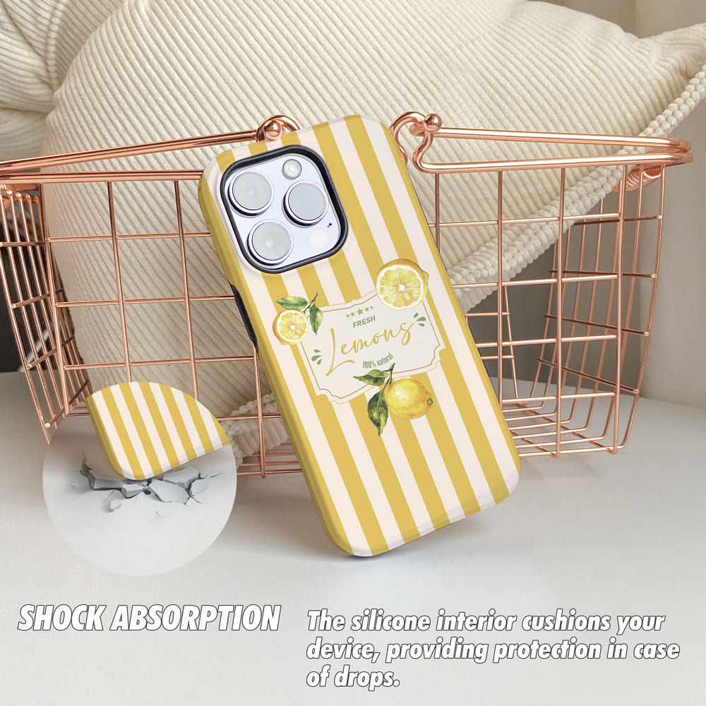 Lemon Sunrise - iPhone Case