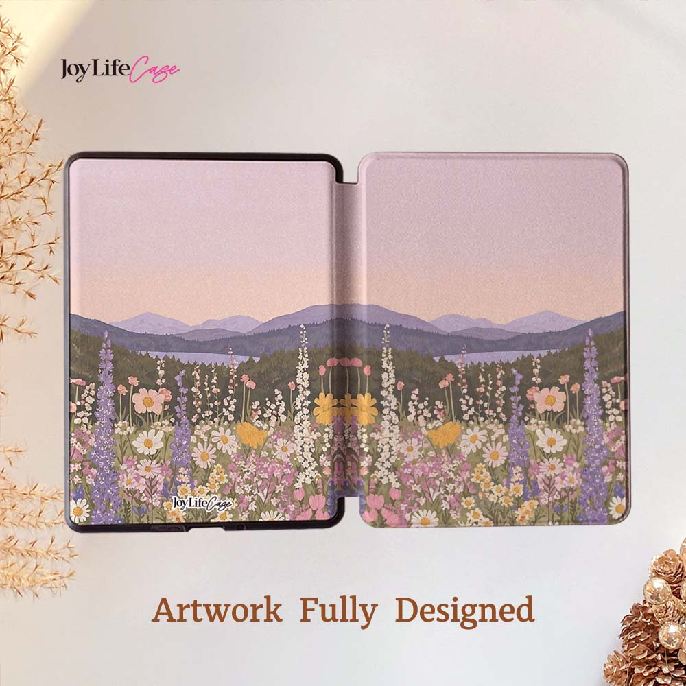Pastel Petals Kindle Case