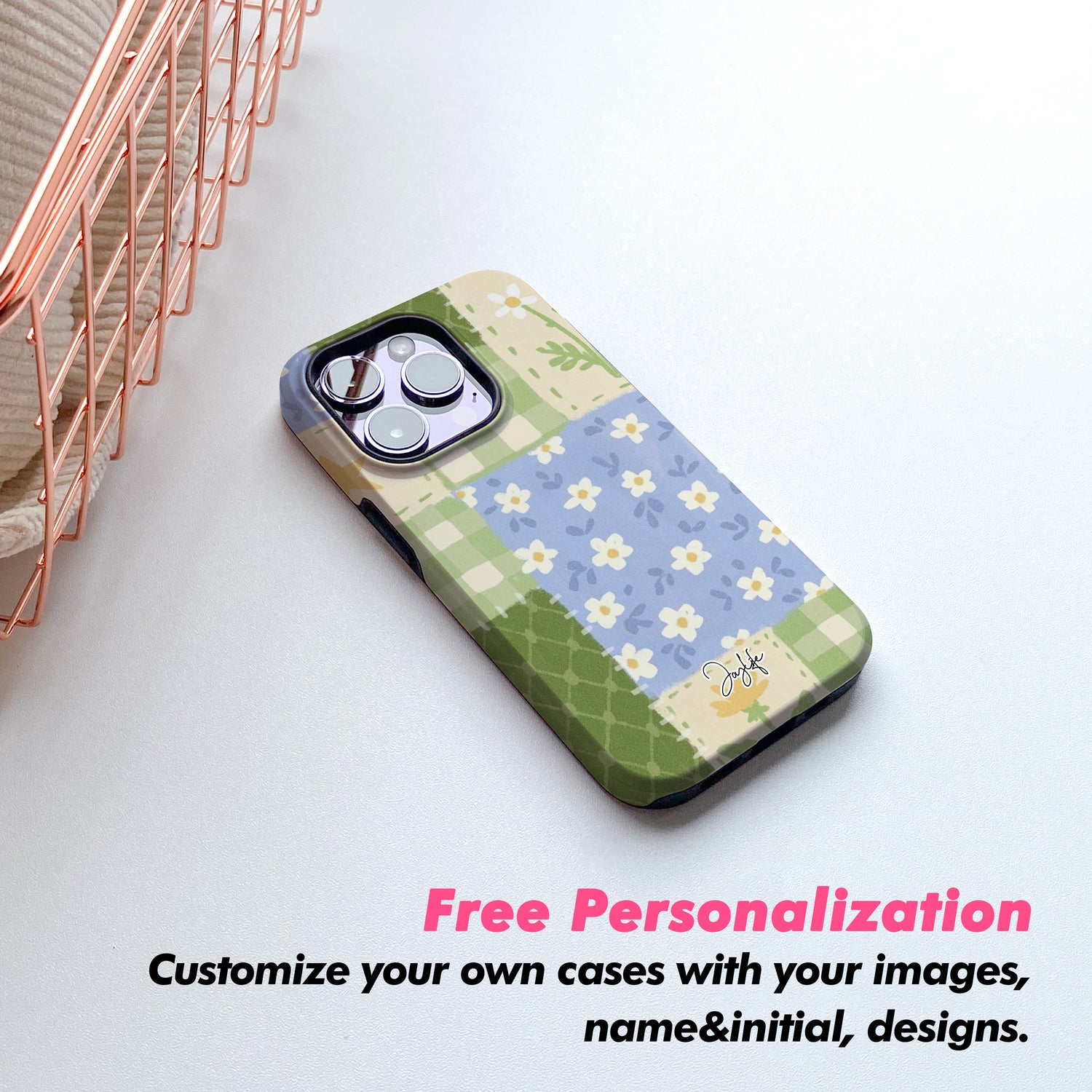 Patchwork Dreams - iPhone Case