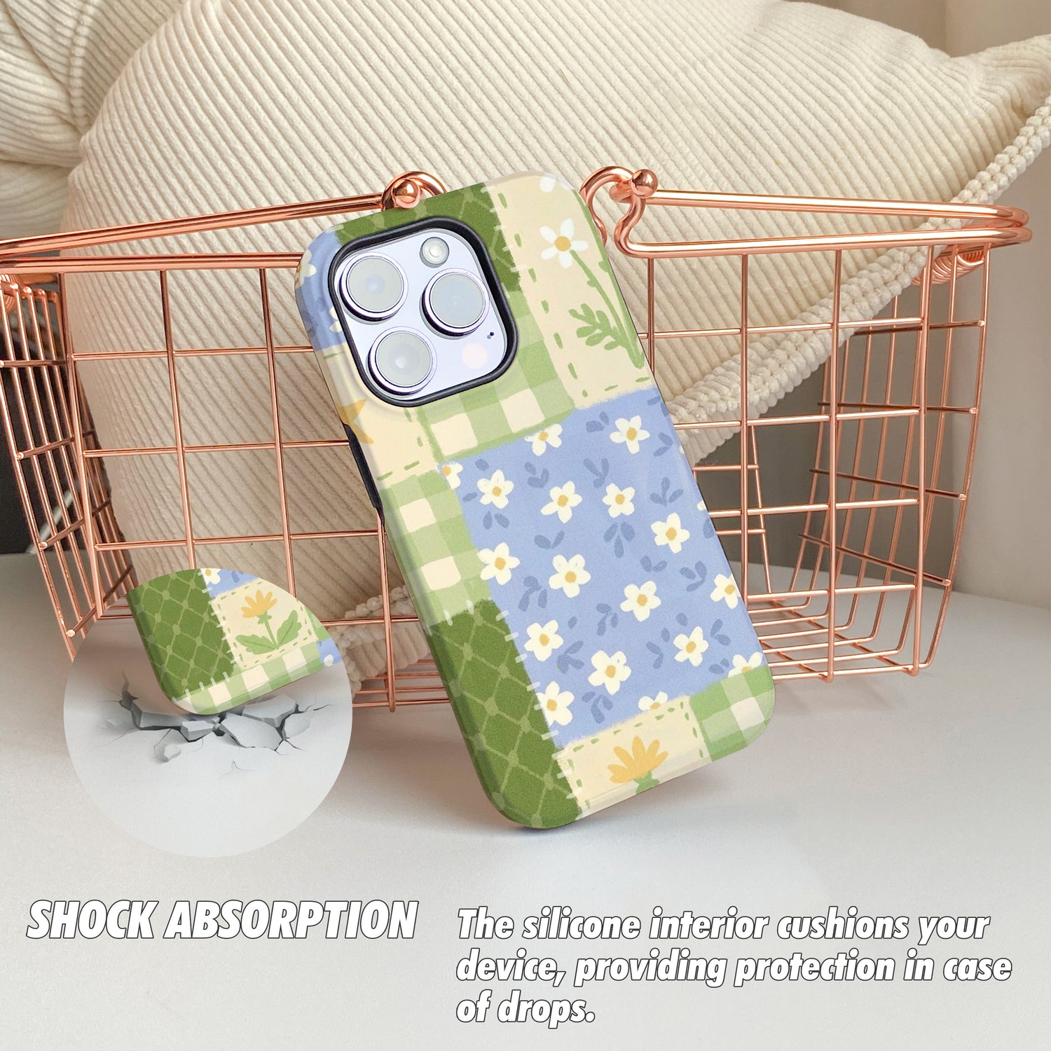 Patchwork Dreams - iPhone Case