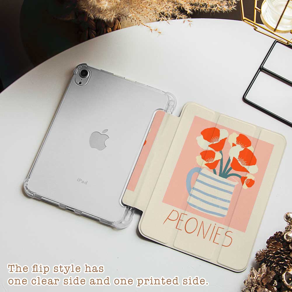 Peonies - iPad Case - Joylife Case