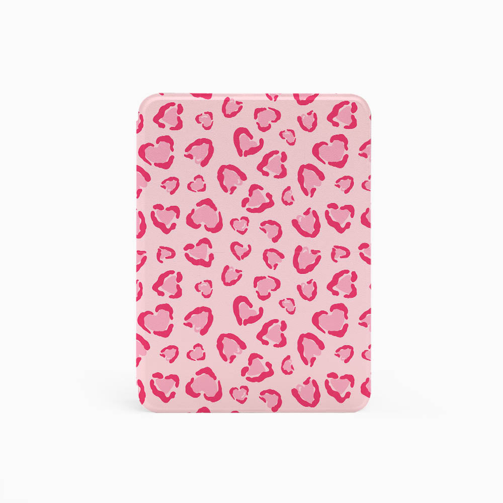 Pink Heart Camo Kindle Case