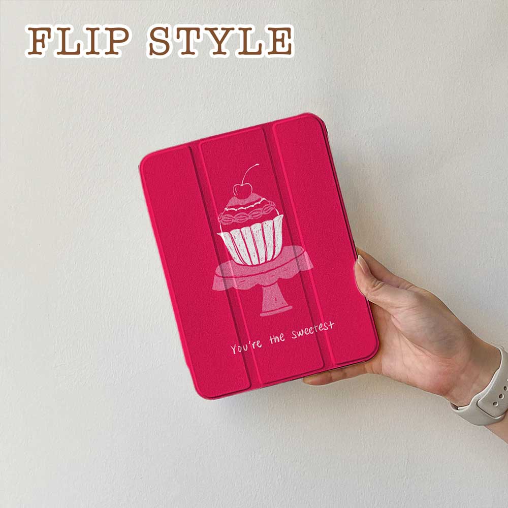 Pink Cupcake - iPad Case - Joylife Case