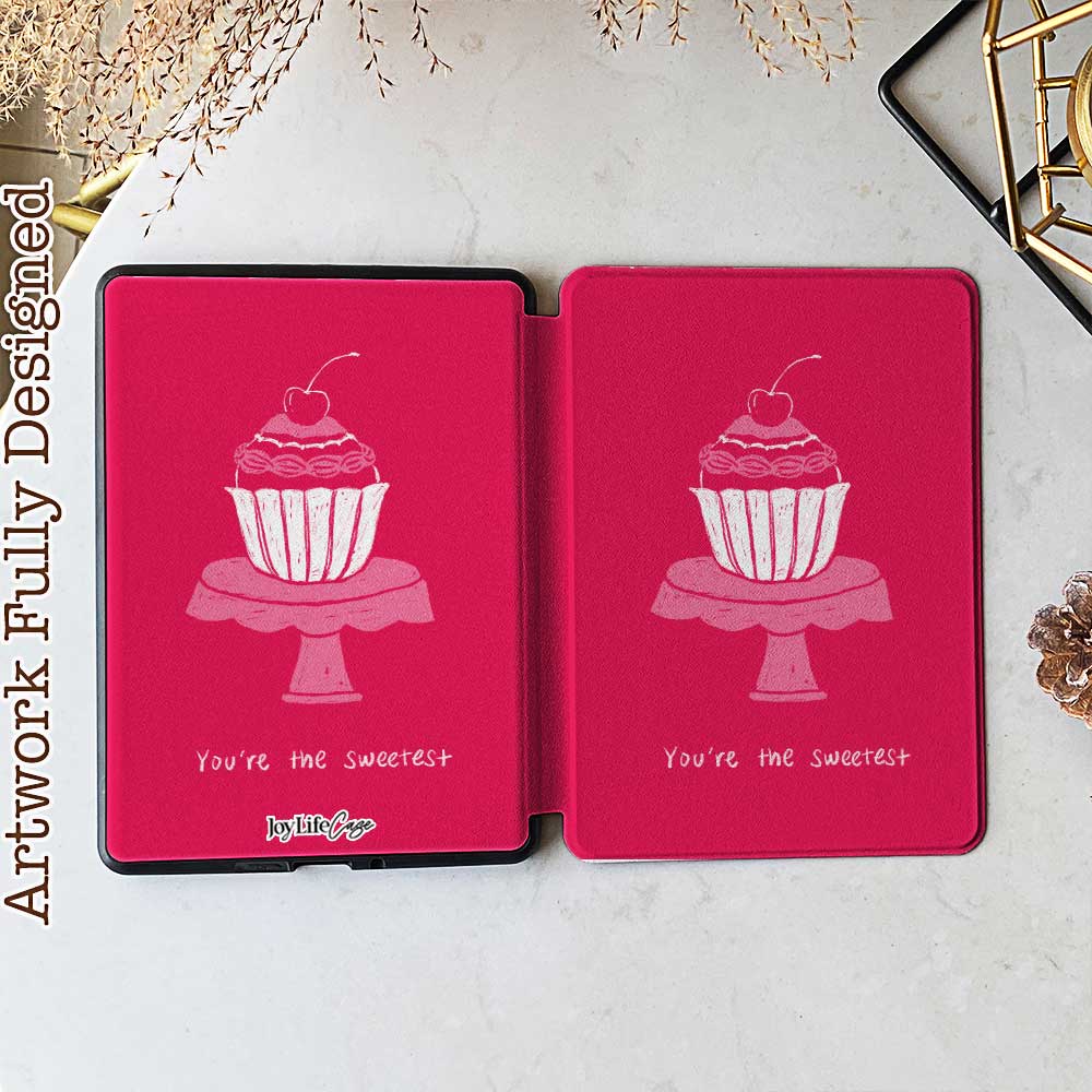 Pink Cupcake - Kindle Case - Joylife Case