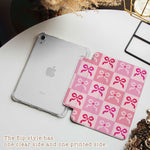 Pink Quilt Bow - iPad Case - Joylife Case