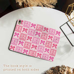 Pink Quilt Bow - iPad Case - Joylife Case