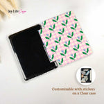 Pink_Gingham & Flowers - Kindle Case - Joylife Case