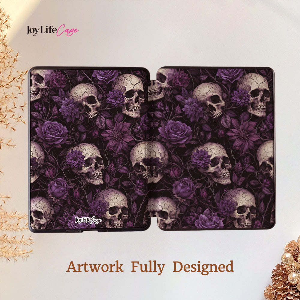 Purple Skull Garden - Kindle Case