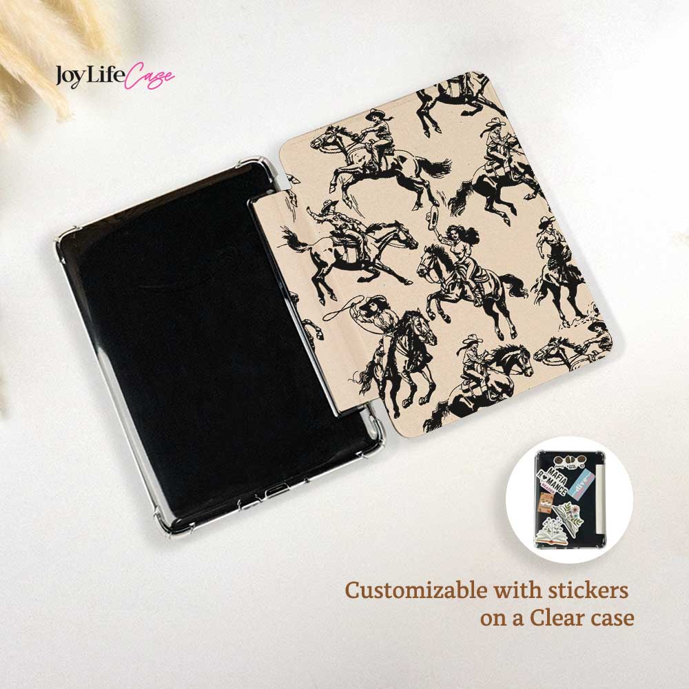 Retro Cowgirl - Kindle Case- Joylife Case
