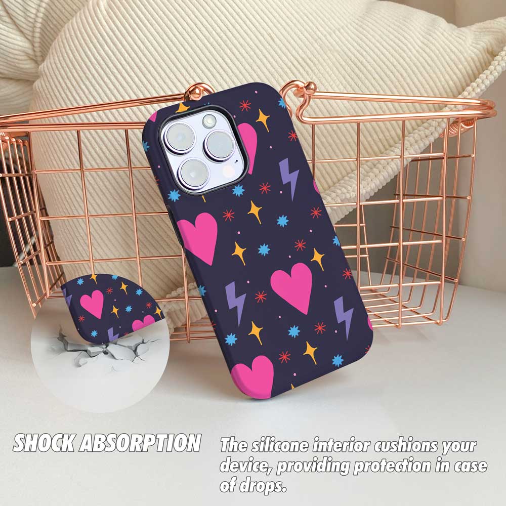 Retro Heart - iPhone Case - Joylife Case