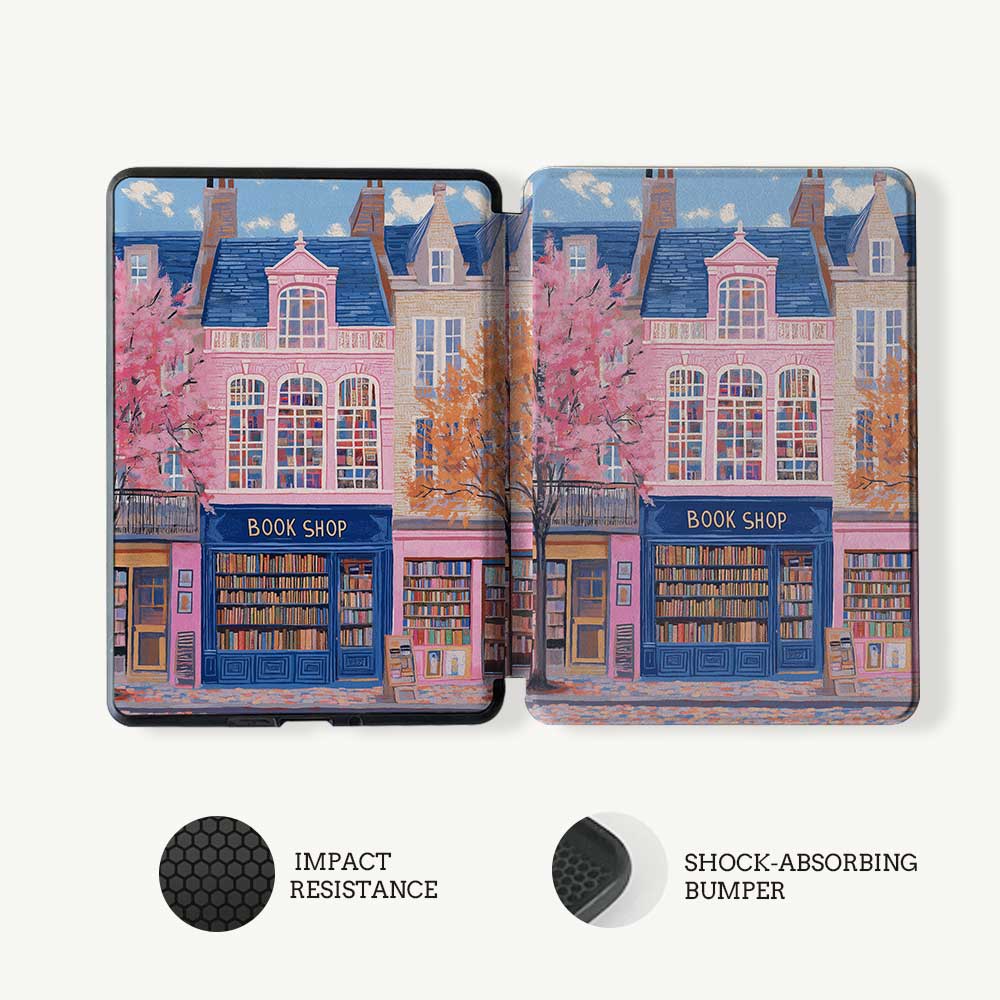 Seaside Bookshop- Kindle Case - Joylife Case