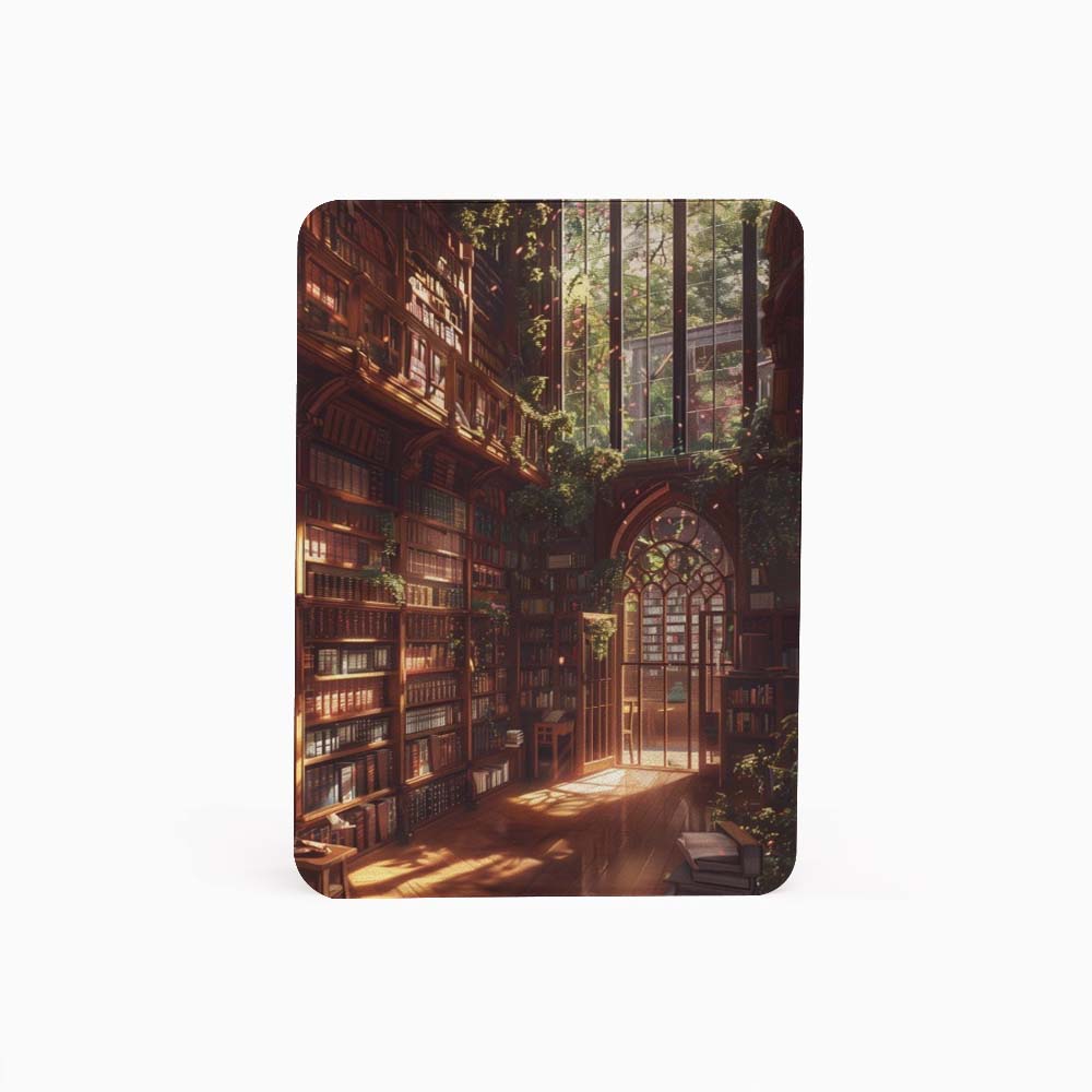 Serene Library Kindle Case