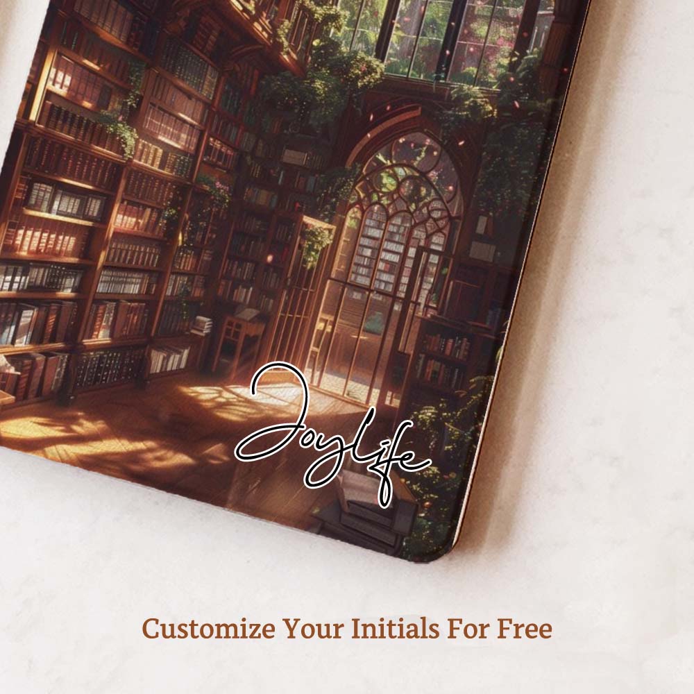 Serene Library Kindle Case