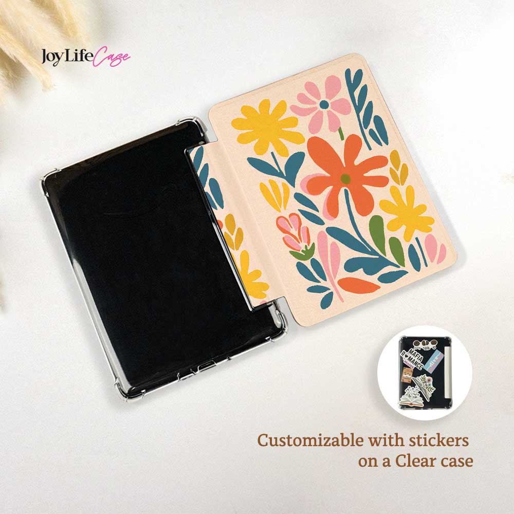 Simple Floral - Kindle Case - Joylife Case