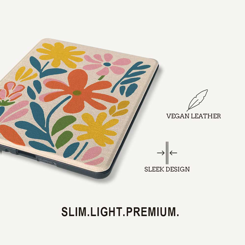 Simple Floral - Kindle Case - Joylife Case