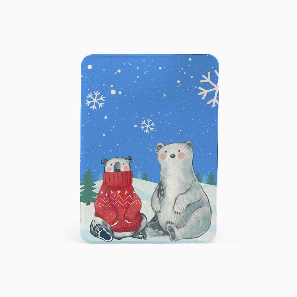 Snowy Snuggles Kindle Case