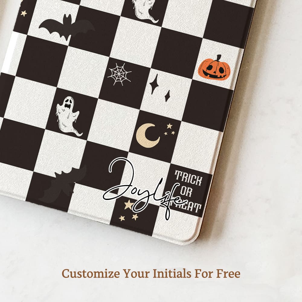 Spooky Checkerboard - Kindle Case