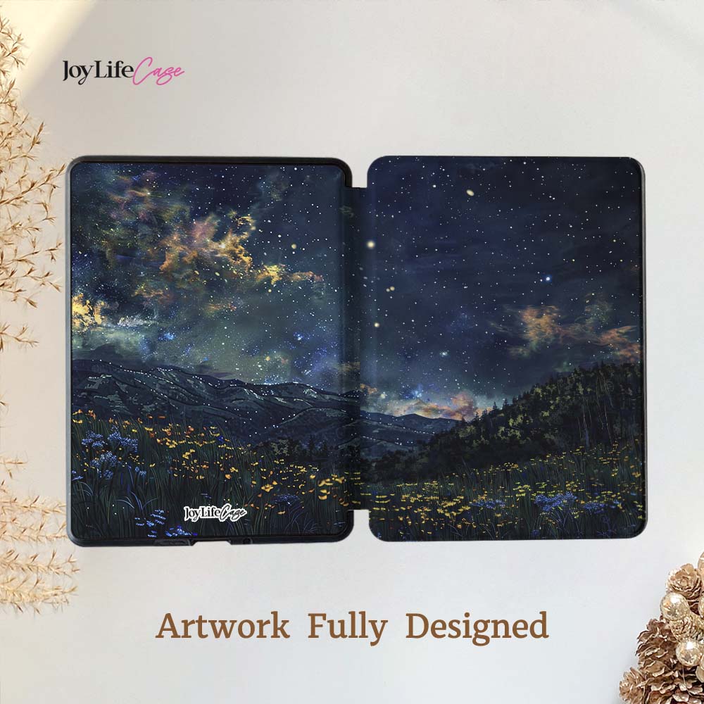 Starlit Serenity Kindle Case
