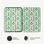 Stripes & Flowers - Kindle Case - Joylife Case