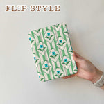Stripes & Flowers - iPad Case - Joylife Case