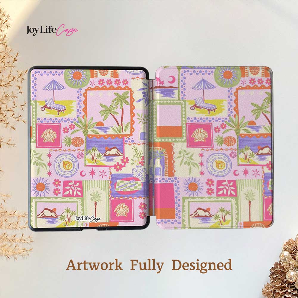 Summer Vibes Collage - Kindle Case