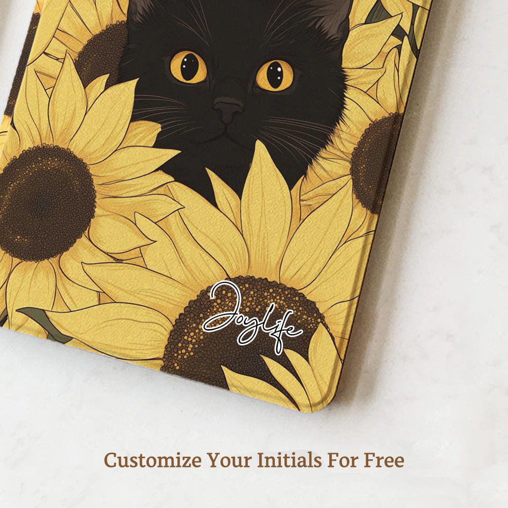 Sunflower Cat - Kindle Case