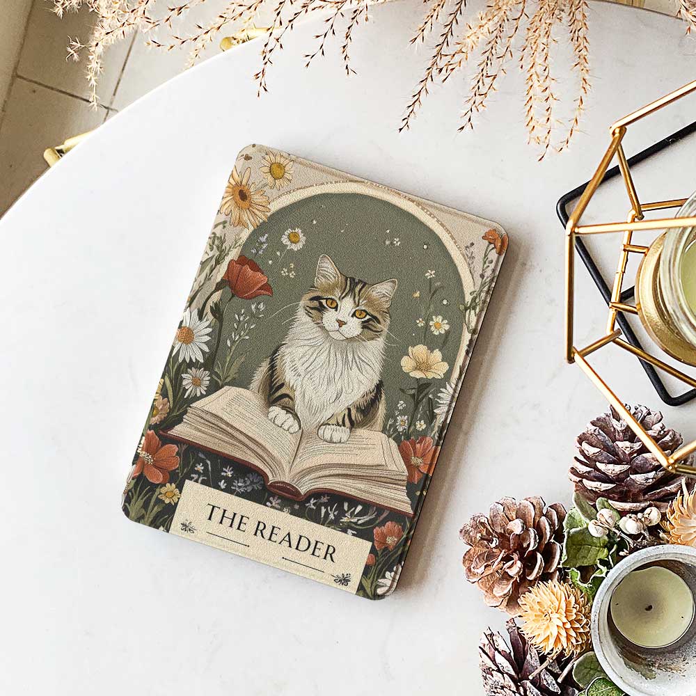 Kindle PaperWhite 10th Generation Case - The Cat Reader – Joylife Case