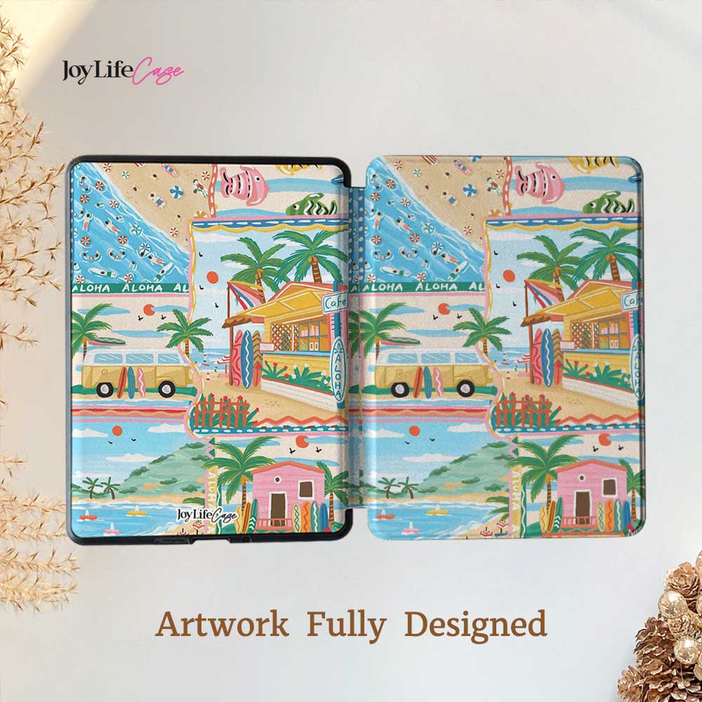 Tropical Beach Escape Journal - Kindle Case