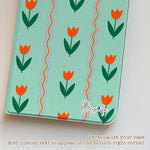 Tulips Pattern - iPad Case - Joylife Case