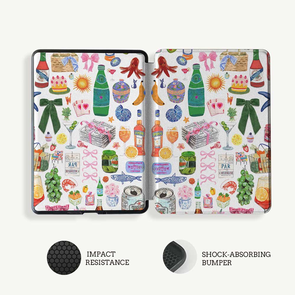 Vibrant Collage - Kindle Case - Joylife Case