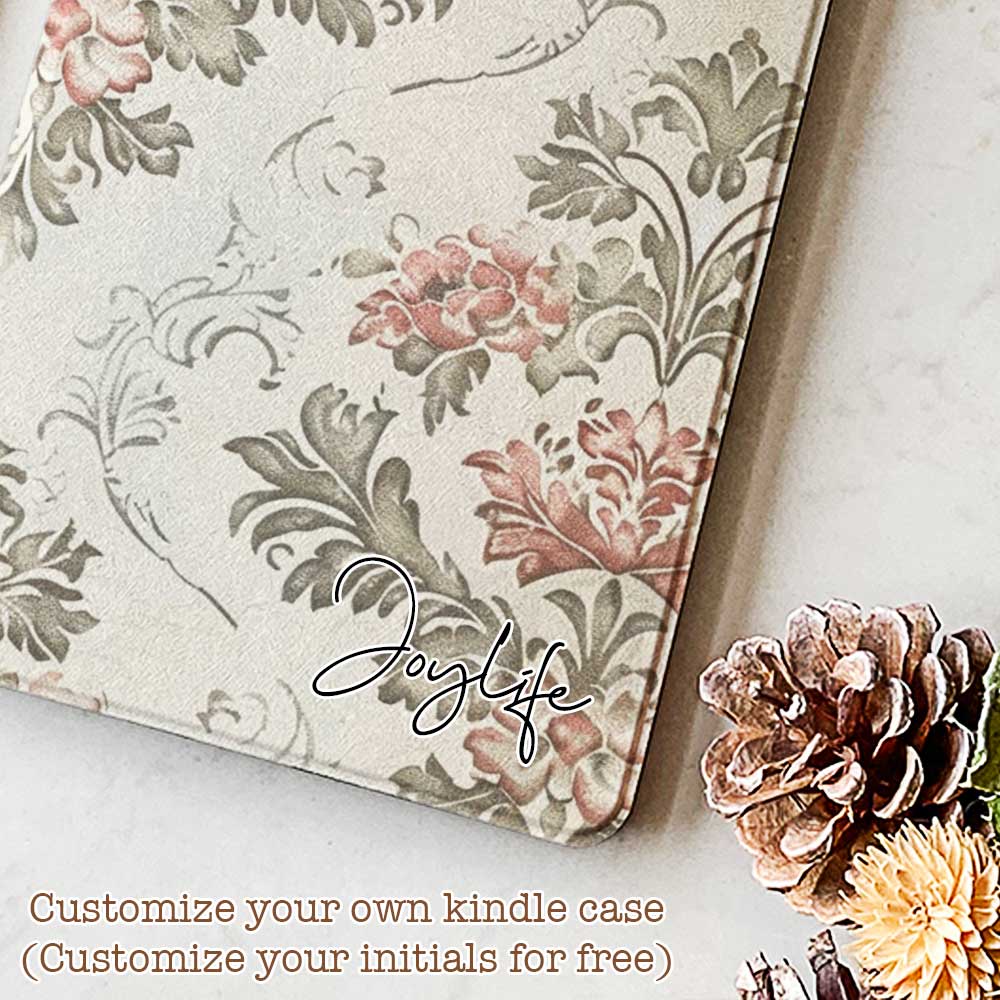 Victorian Flourish Kindle Paperwhite 11th Gen case with intricate floral patterns and elegant vintage design, offering premium protection and style.