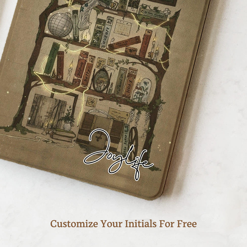 Vintage Bookshelf - Kindle Case