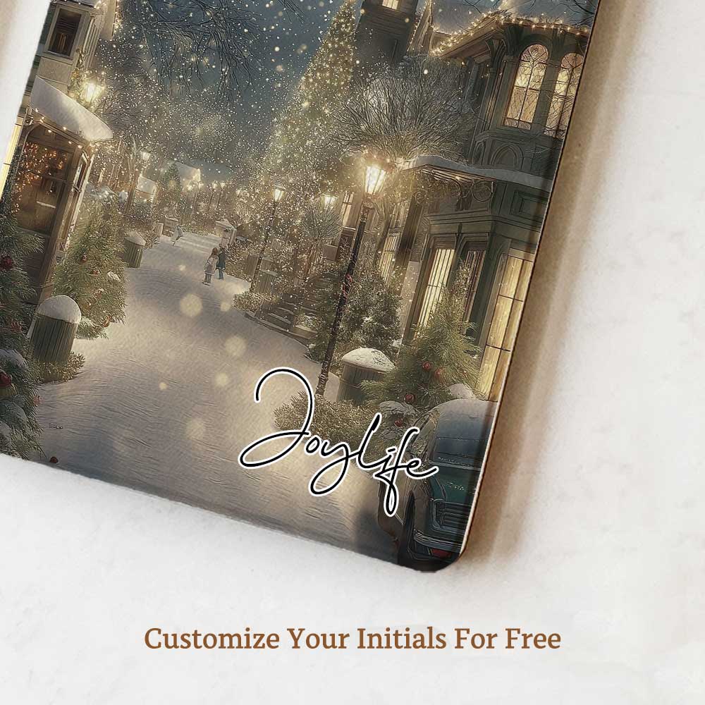 Vintage Checkered Charm Kindle Case