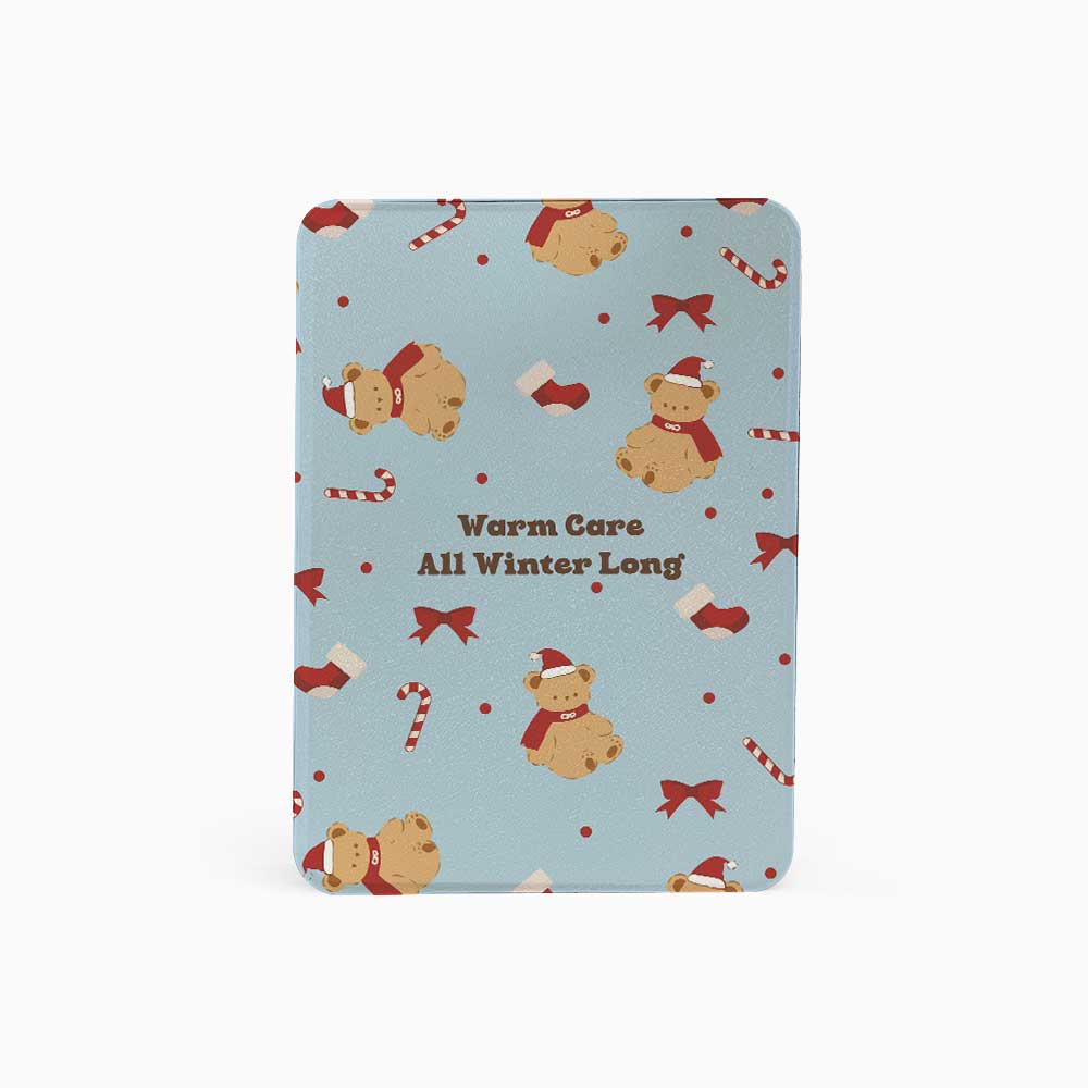 Winter Bear Hug Kindle Case