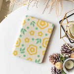 Yellow Flower case for Kindle Fire HD 10 featuring a vibrant floral design with bright yellow blossoms, offering both protection and a cheerful, nature-inspired aesthetic.