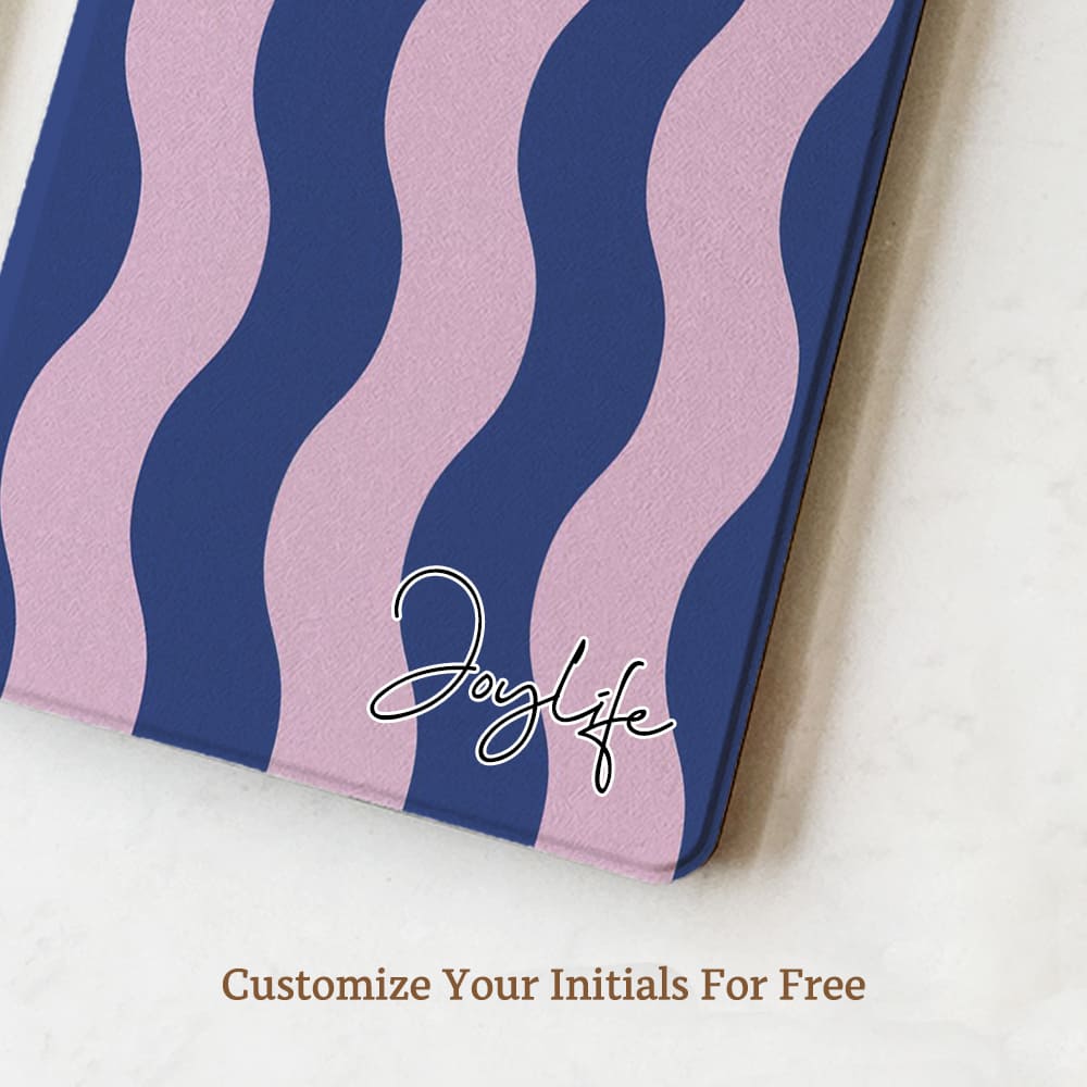 Wavy Lavender Blue - Kindle Case