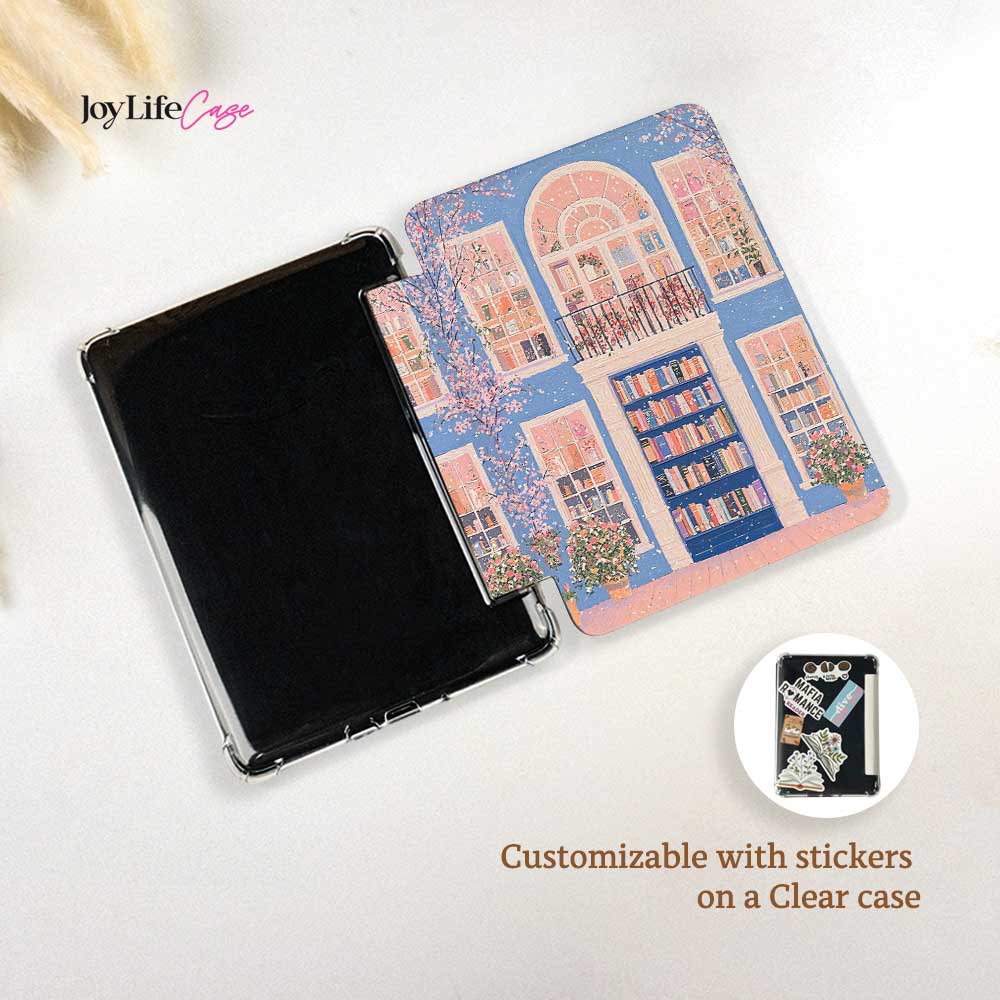 Blossom Balcony Bookshop - Kindle Case - Joylife Case